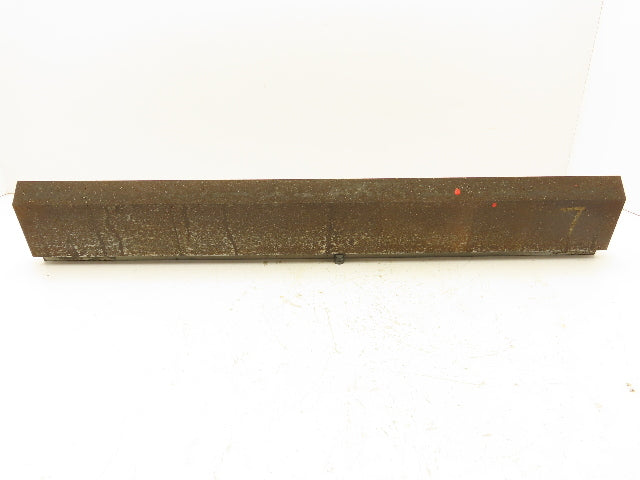 Press Brake Gooseneck Punch Die 29-5/16" Long 90° V 3/8" Finger 3-3/4" H