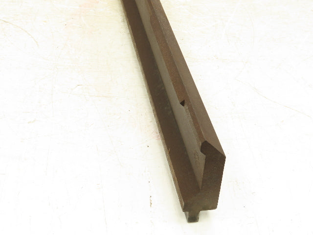 Press Brake Gooseneck Punch Die 45-3/4" Long 90° V 1/2" Finger 3-13/16" H