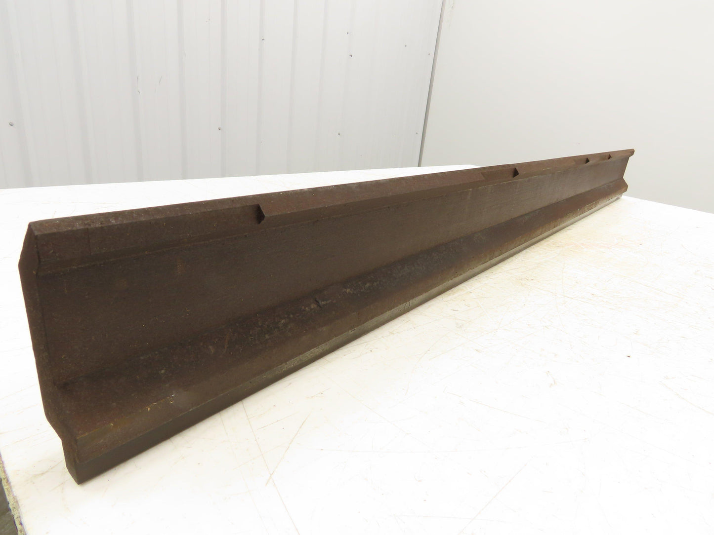 Press Brake Gooseneck Punch Die 45-3/4" Long 90° V 1/2" Finger 3-13/16" H