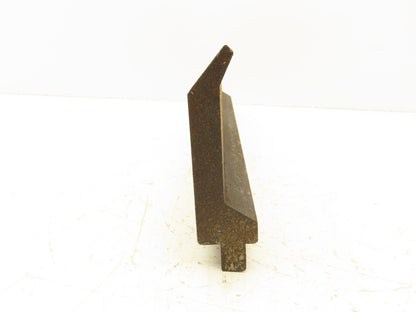 Press Brake Gooseneck Punch Die 18-3/4" Long 90° V 7/32" Finger 3-3/4" H
