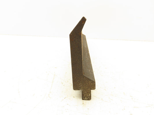 Press Brake Gooseneck Punch Die 18-3/4" Long 90° V 7/32" Finger 3-3/4" H