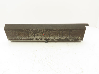 Press Brake Gooseneck Punch Die 17-1/4" Long 90° V 3/8" Finger 3-3/4" H Offset