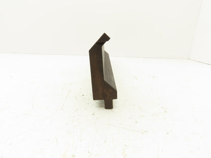 Press Brake Gooseneck Punch Die 17-1/4" Long 90° V 3/8" Finger 3-3/4" H Offset