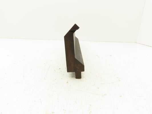 Press Brake Gooseneck Punch Die 17-1/4" Long 90° V 3/8" Finger 3-3/4" H Offset