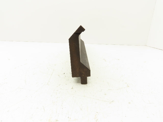 Press Brake Gooseneck Punch Die 17-1/4" Long 90° V 3/8" Finger 3-3/4" H Offset