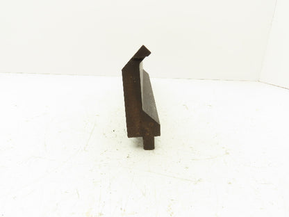 Press Brake Gooseneck Punch Die 17-1/4" Long 90° V 3/8" Finger 3-3/4" H Offset