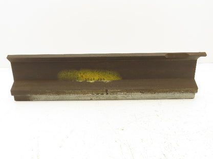 Press Brake Gooseneck Punch Die 17-1/4" Long 90° V 3/8" Finger 3-3/4" H Offset