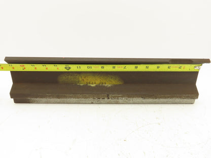 Press Brake Gooseneck Punch Die 17-1/4" Long 90° V 3/8" Finger 3-3/4" H Offset