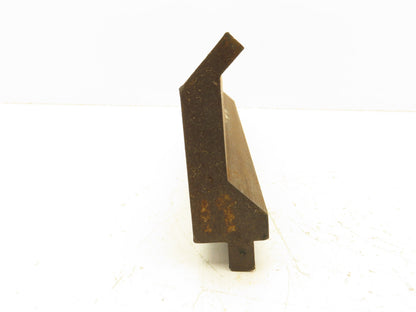 Press Brake Gooseneck Punch Die 17-1/4" Long 90° V 3/8" Finger 3-3/4" H Offset
