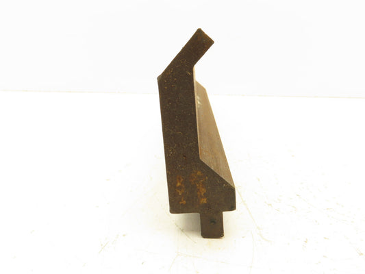 Press Brake Gooseneck Punch Die 17-1/4" Long 90° V 3/8" Finger 3-3/4" H Offset