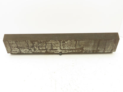 Press Brake Gooseneck Punch Die 21-9/16" Long 90° V 3/8" Finger 3-3/4" H