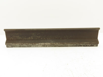 Press Brake Gooseneck Punch Die 21-9/16" Long 90° V 3/8" Finger 3-3/4" H