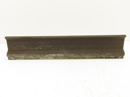 Press Brake Gooseneck Punch Die 21-9/16" Long 90° V 3/8" Finger 3-3/4" H