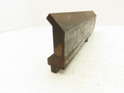 Press Brake Gooseneck Punch Die 15" Long 90° V 3/8" Finger 3-3/4" H