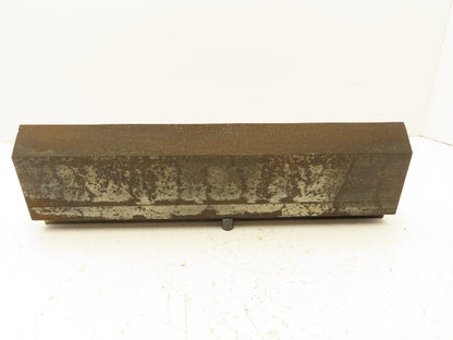 Press Brake Gooseneck Punch Die 15" Long 90° V 3/8" Finger 3-3/4" H