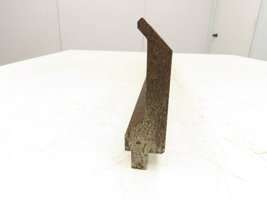 Press Brake Gooseneck Punch Die 38-1/2" Long 90° V 1/4" Finger 3-3/4" H