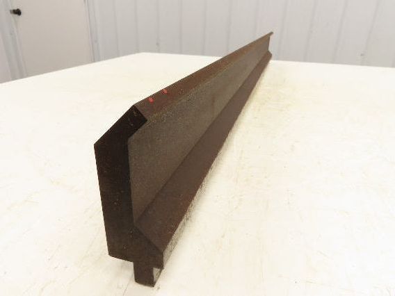 Press Brake Gooseneck Punch Die 41-5/8" Long 90° V 3/8" Finger 3-3/4" H