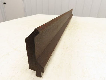 Press Brake Gooseneck Punch Die 41-5/8" Long 90° V 3/8" Finger 3-3/4" H