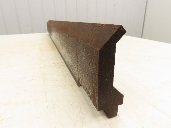 Press Brake Gooseneck Punch Die 41-5/8" Long 90° V 3/8" Finger 3-3/4" H