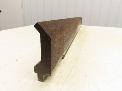 Press Brake Gooseneck Punch Die 41-5/8" Long 90° V 3/8" Finger 3-3/4" H