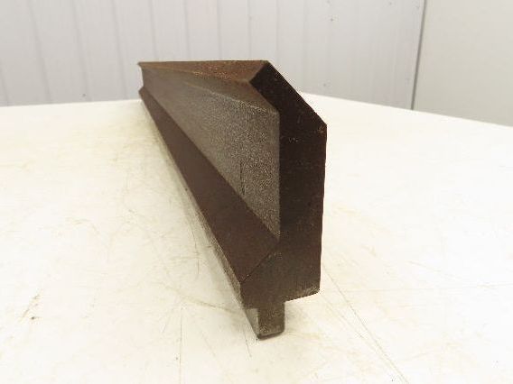 Press Brake Gooseneck Punch Die 41-5/8" Long 90° V 3/8" Finger 3-3/4" H