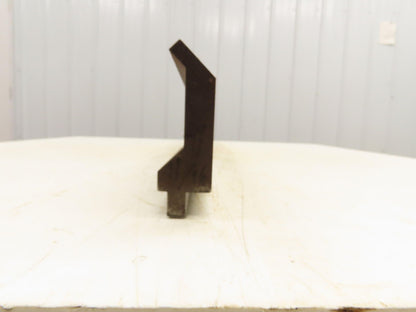 Press Brake Gooseneck Punch Die 41-5/8" Long 90° V 3/8" Finger 3-3/4" H