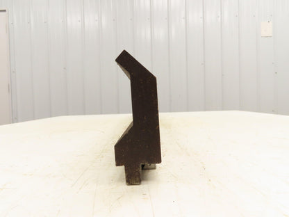 Press Brake Gooseneck Punch Die 36-5/8" Long 90° V 1/2" Finger 3-11/16" H