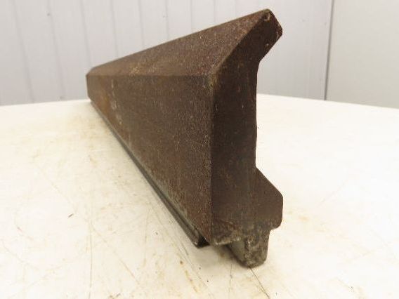 Press Brake Gooseneck Punch Die 36-5/8" Long 90° V 1/2" Finger 3-11/16" H