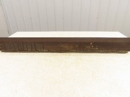 Press Brake Gooseneck Punch Die 36-5/8" Long 90° V 1/2" Finger 3-11/16" H