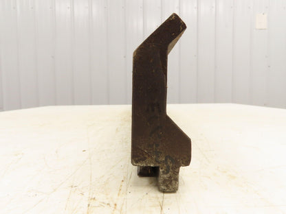 Press Brake Gooseneck Punch Die 36-5/8" Long 90° V 1/2" Finger 3-11/16" H