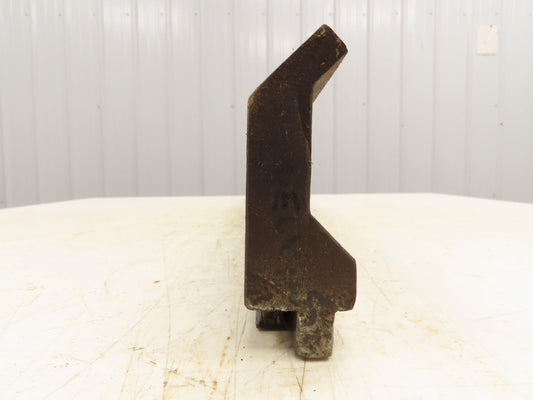 Press Brake Gooseneck Punch Die 36-5/8" Long 90° V 1/2" Finger 3-11/16" H