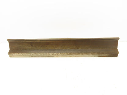 Press Brake Gooseneck Punch Die 25-1/2" Long 90° V 3/8" Finger 3-3/4" H
