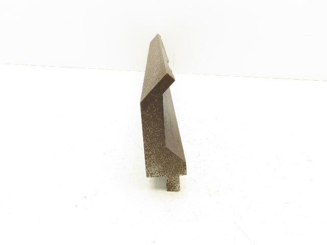 Press Brake Gooseneck Punch Die 25-1/2" Long 90° V 3/8" Finger 3-3/4" H