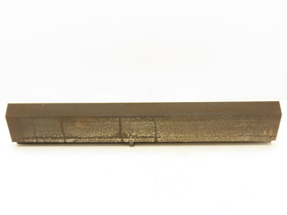 Press Brake Gooseneck Punch Die 25-1/2" Long 90° V 3/8" Finger 3-3/4" H