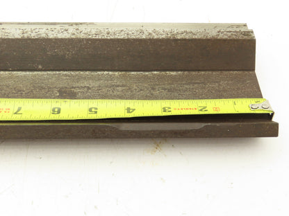 Press Brake Gooseneck Punch Die 25-1/2" Long 90° V 3/8" Finger 3-3/4" H