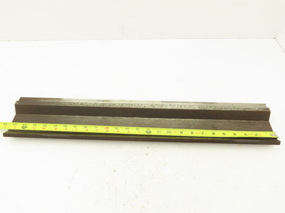 Press Brake Gooseneck Punch Die 25-1/2" Long 90° V 3/8" Finger 3-3/4" H