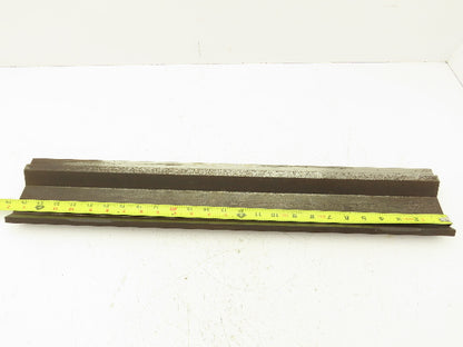 Press Brake Gooseneck Punch Die 25-1/2" Long 90° V 3/8" Finger 3-3/4" H