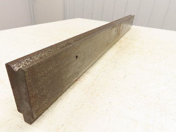 Press Brake Die 37" Long 90° V 1/2" W 1/4" Deep 3-1/16" H 1-3/16" Wide 1/2" Tang