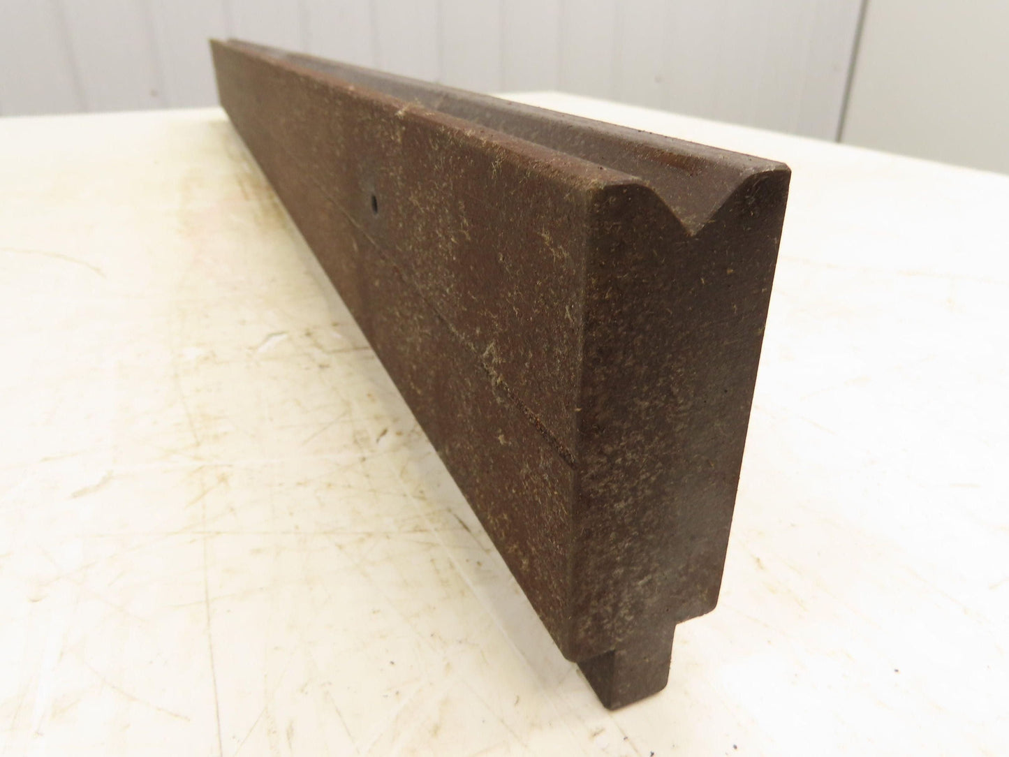 Press Brake Die 37" Long 90° V 1/2" W 1/4" Deep 3-1/16" H 1-3/16" Wide 1/2" Tang