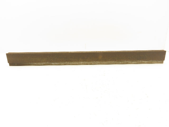 Press Brake Die 29-1/4" Long 90° V 3/8" W 7/32" Deep 1-7/8" H 1/2" Tang