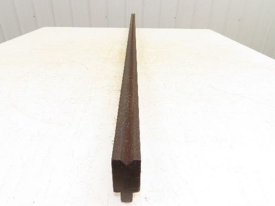 Press Brake Die 60" Long 90° V 7/16" W 1/4" Deep 1-3/4" H 1-1/16" Wide 1/2" Tang