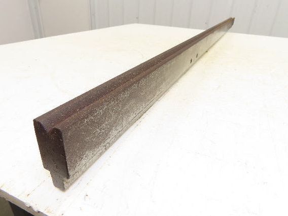 Press Brake Die 60" Long 90° V 7/16" W 1/4" Deep 1-3/4" H 1-1/16" Wide 1/2" Tang
