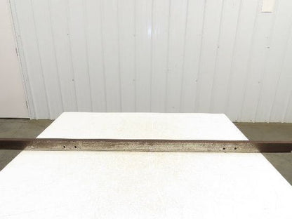 Press Brake Die 60" Long 90° V 7/16" W 1/4" Deep 1-3/4" H 1-1/16" Wide 1/2" Tang