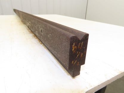 Press Brake Die 84-1/2" Long 90° V 1/2" W 1/4" D 1-3/4" H 1/2" Tang