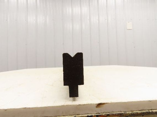 Press Brake Die 84-1/2" Long 90° V 1/2" W 1/4" D 1-3/4" H 1/2" Tang