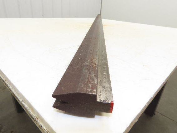 Press Brake Die 96-11/16" Long 30° Acute V 3/8" W 11/16" D 1-11/16" H