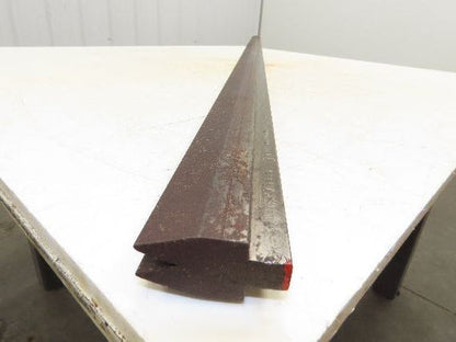 Press Brake Die 96-11/16" Long 30° Acute V 3/8" W 11/16" D 1-11/16" H