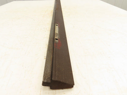 Press Brake Die 51" Long 30° Acute V 5/32" W 1/4" Deep 1-3/4" H