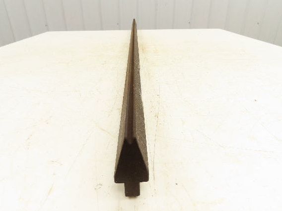 Press Brake Die 51" Long 30° Acute V 5/32" W 1/4" Deep 1-3/4" H
