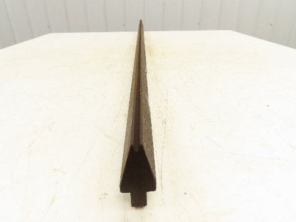 Press Brake Die 51" Long 30° Acute V 5/32" W 1/4" Deep 1-3/4" H